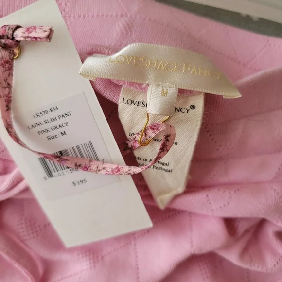 LSF Soft Pink Hearts Sweatpants - Picture 8 of 8